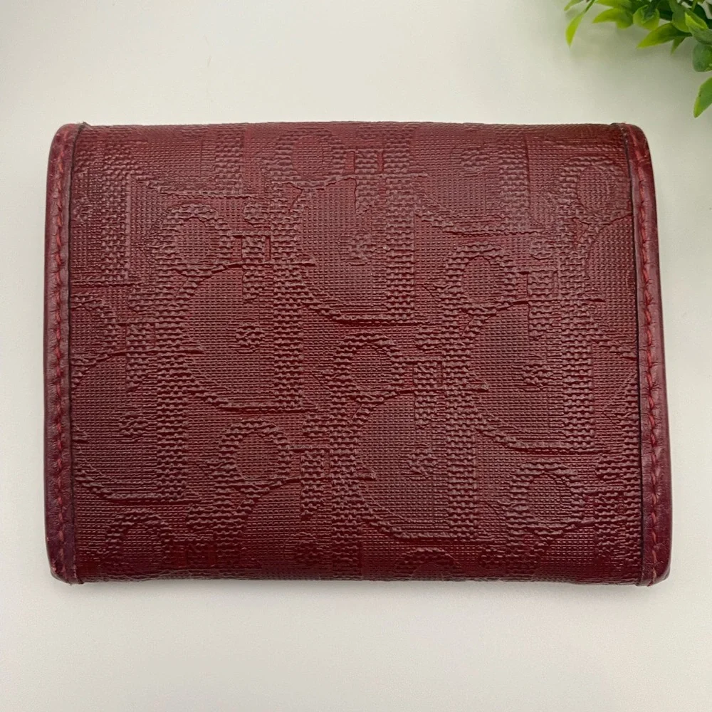 VINTAGE CHRISTIAN DIOR TROTTER Mini Coin Holder